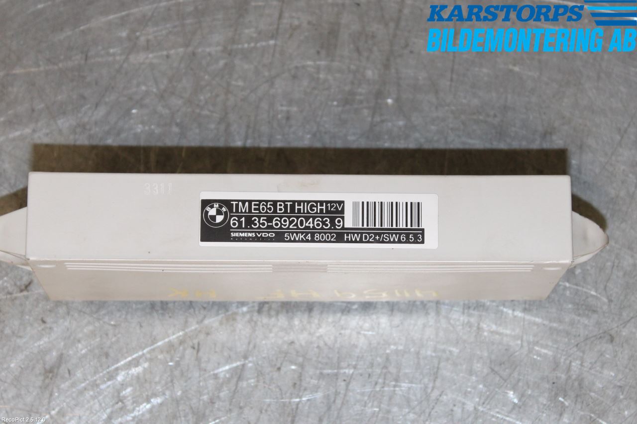 BMW 7 E65/66    00-08 Styrenhet Dörr