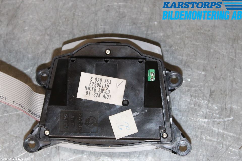 BMW 7 E65/66    00-08 Strömställare Färddator