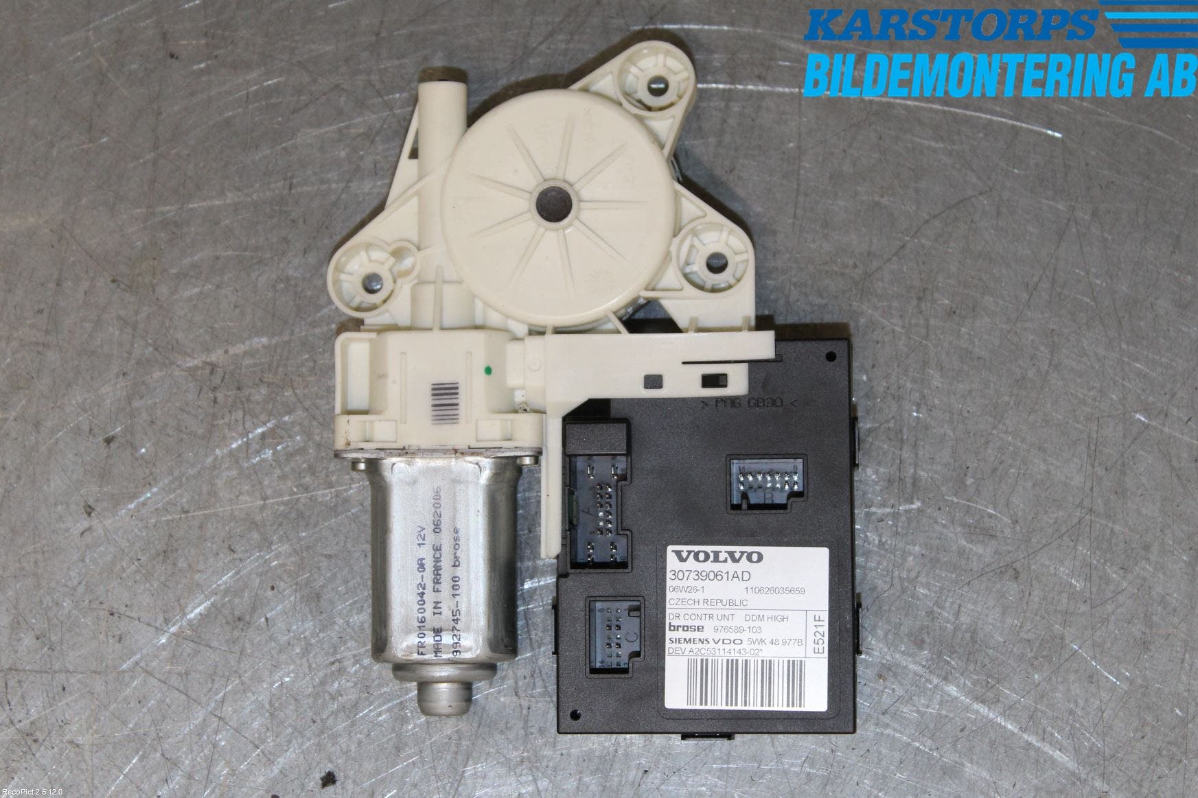 Volvo S40 04-07 Fönsterhissmotor