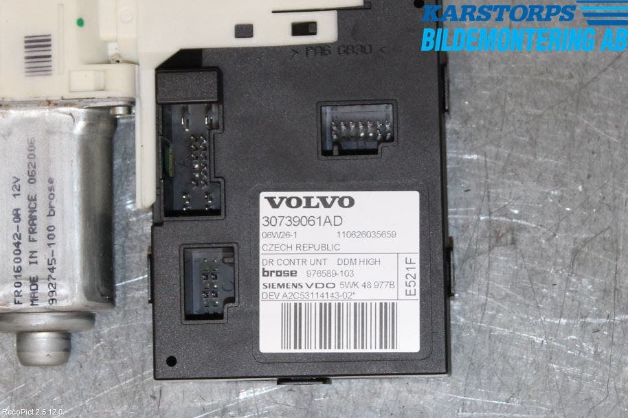 Volvo S40 04-07 Fönsterhissmotor