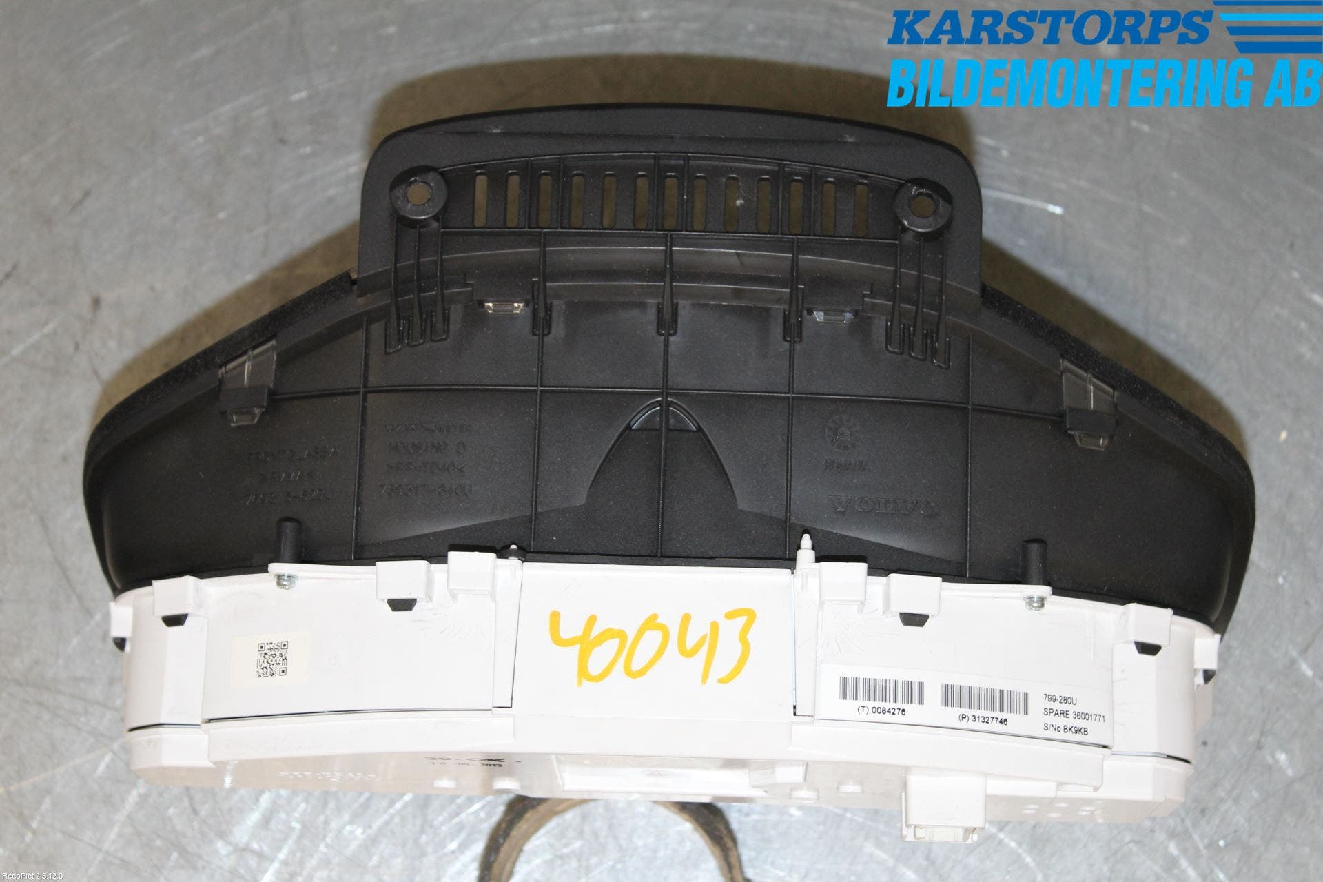 Volvo V70 14-16 Instrument Komb