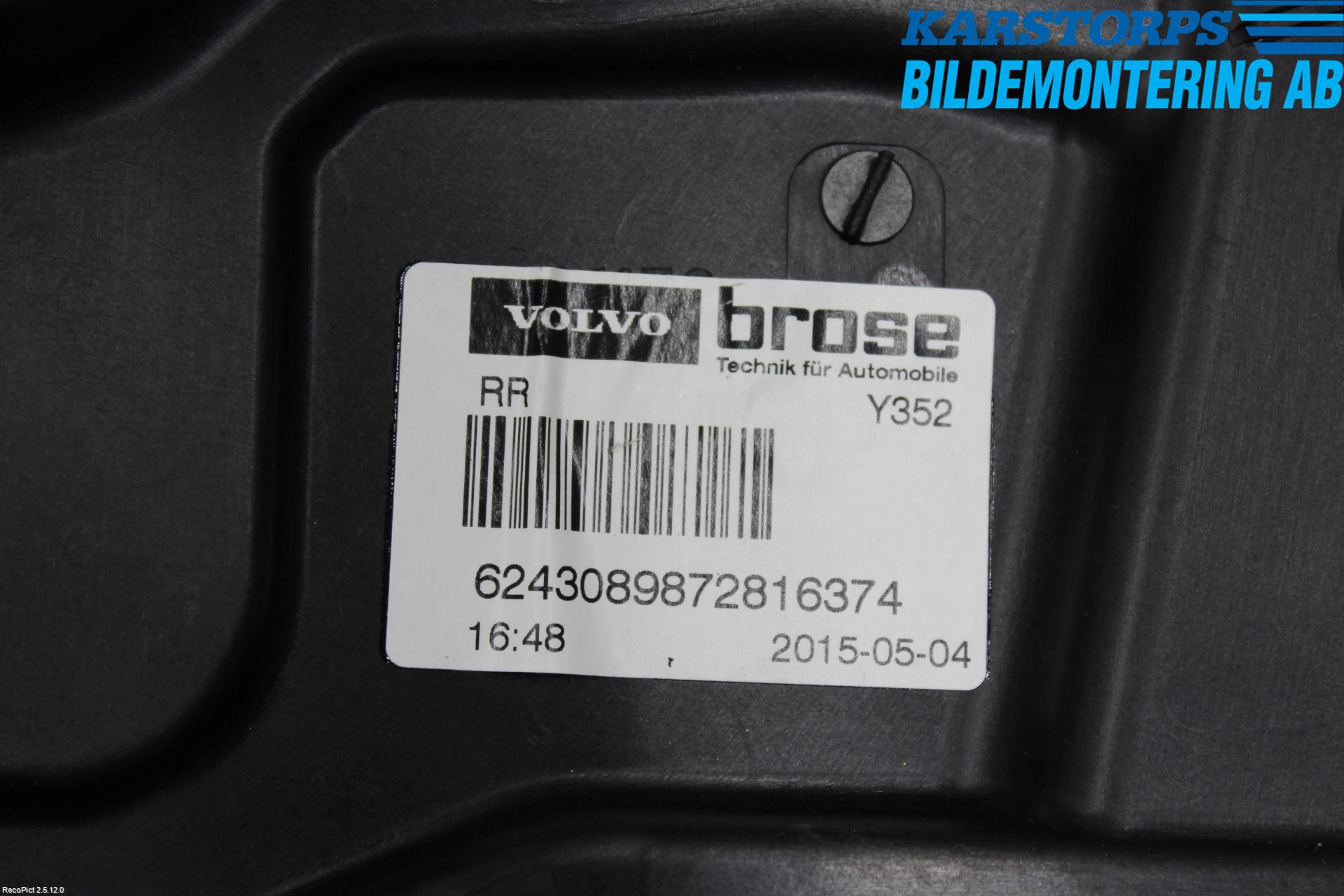 Volvo V60 14-18 Fönsterhiss El Kompl