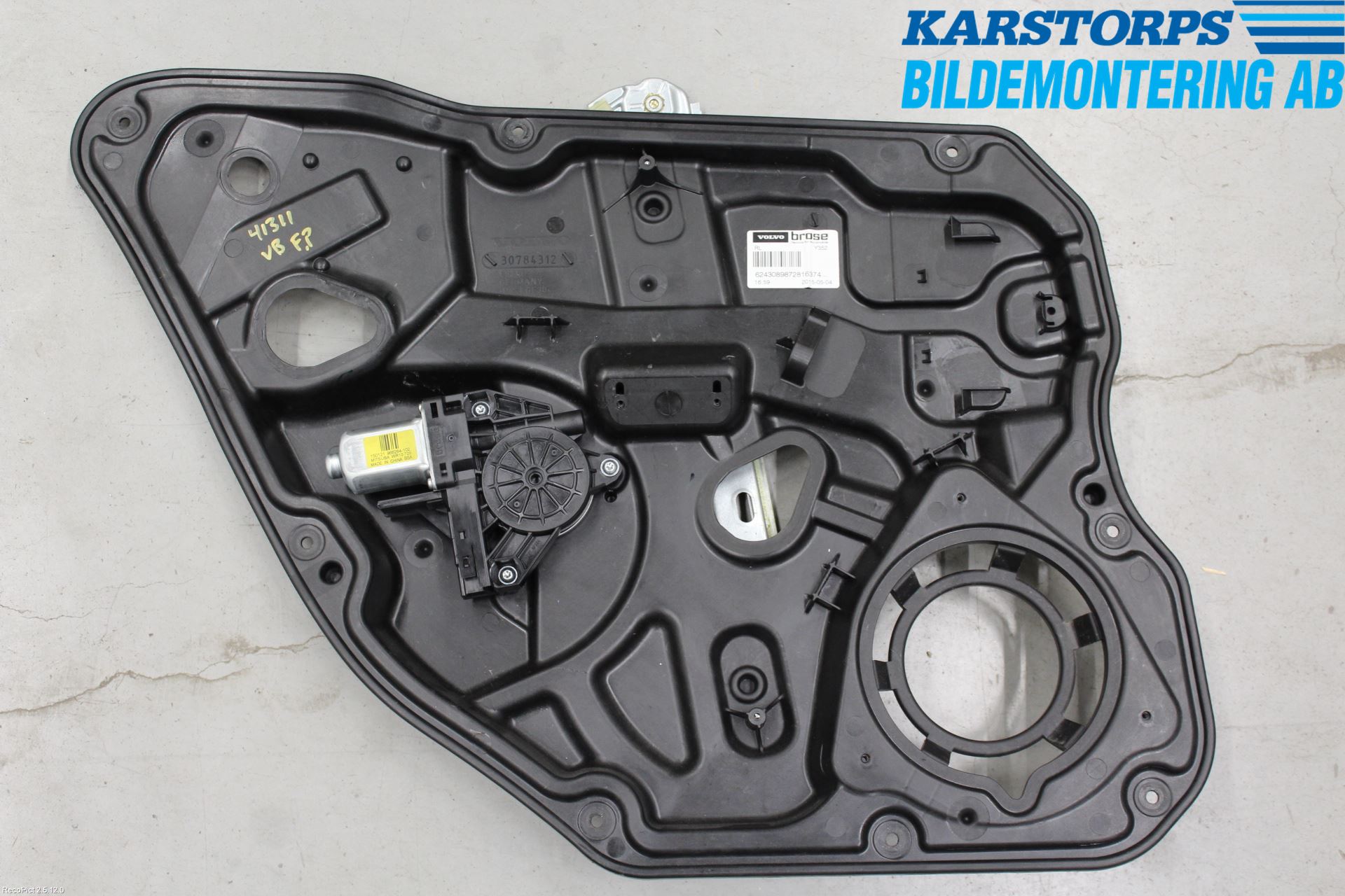 Volvo V60 14-18 Fönsterhiss El Kompl