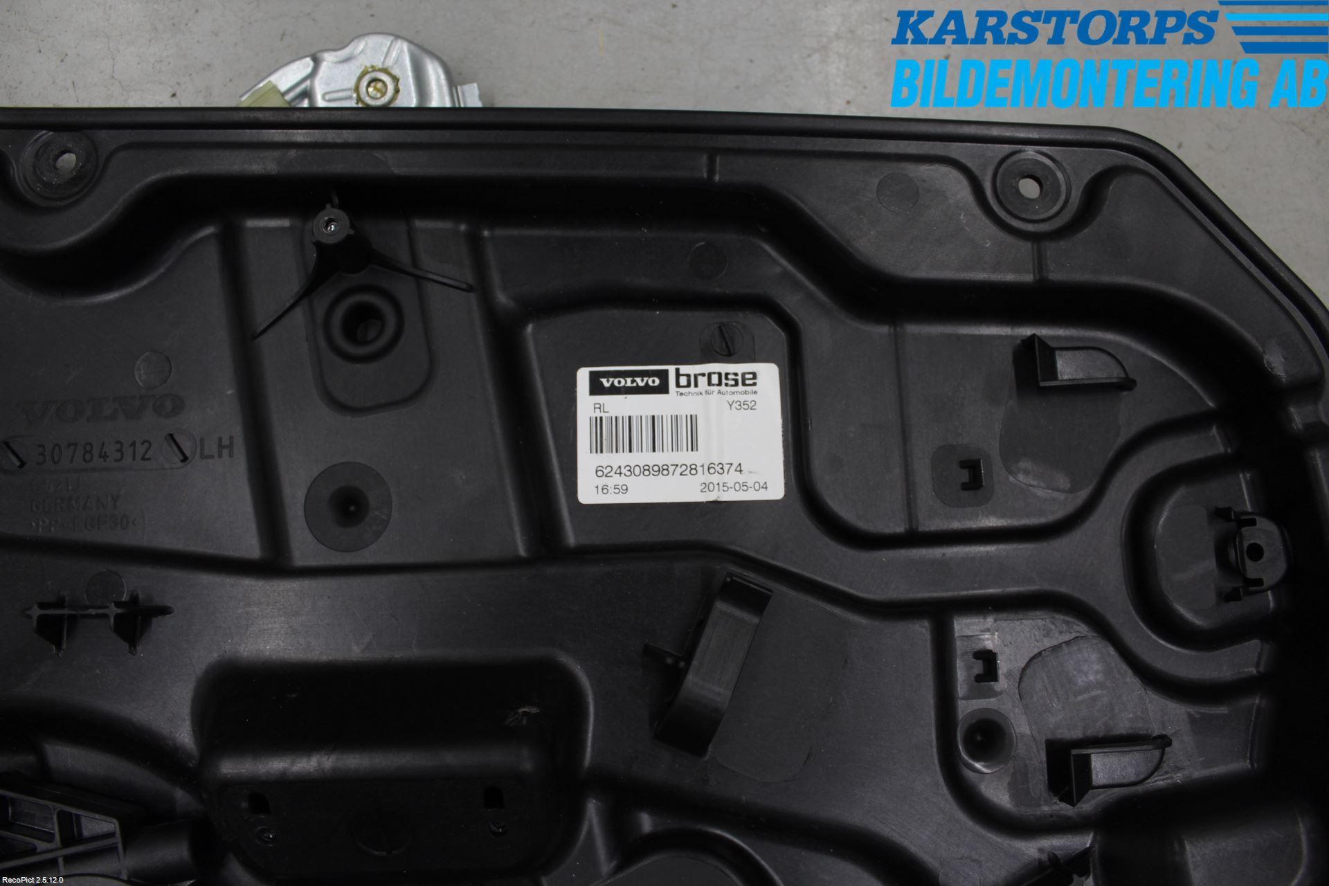 Volvo V60 14-18 Fönsterhiss El Kompl