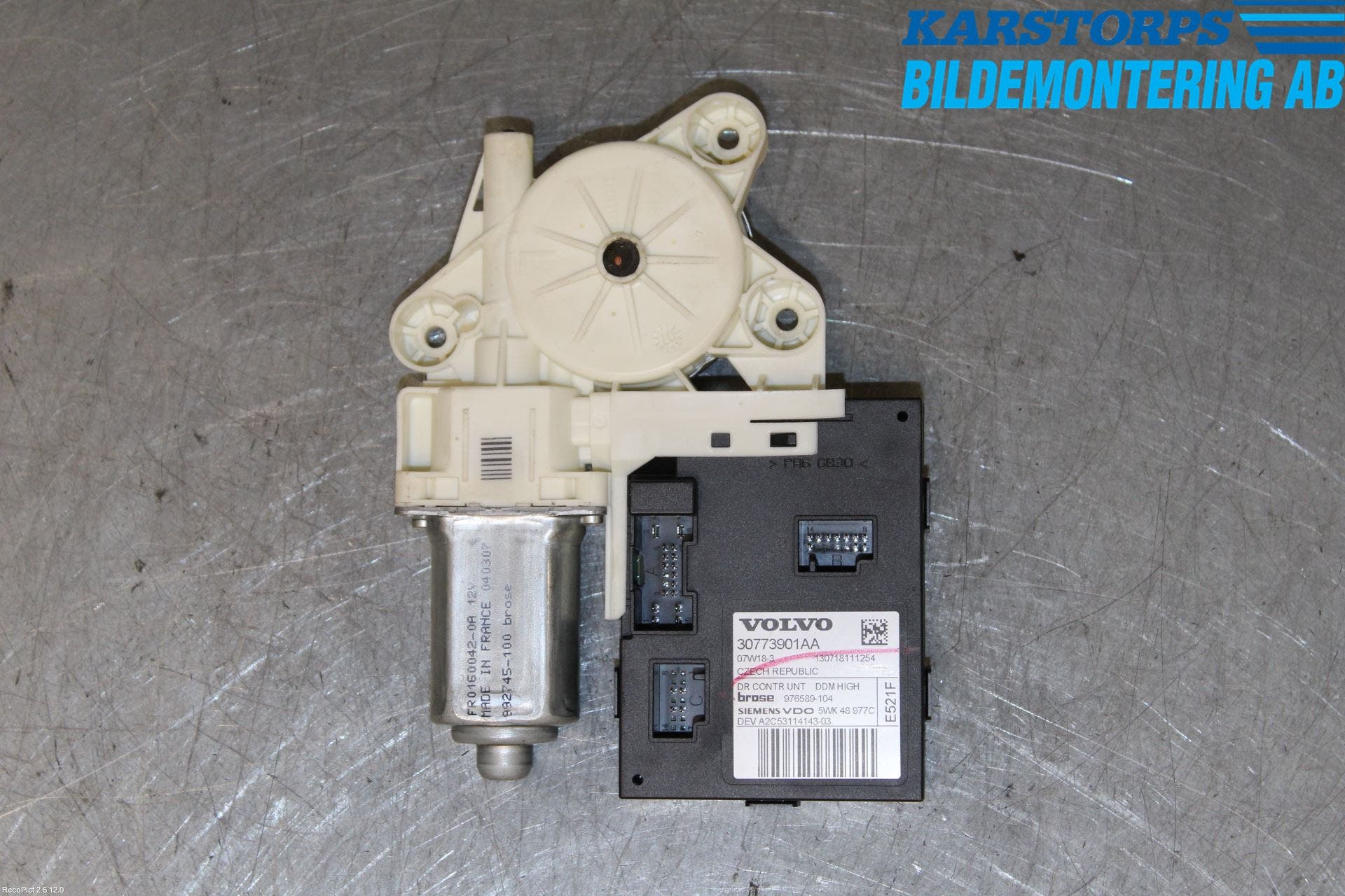 Volvo S40 04-07 Fönsterhissmotor