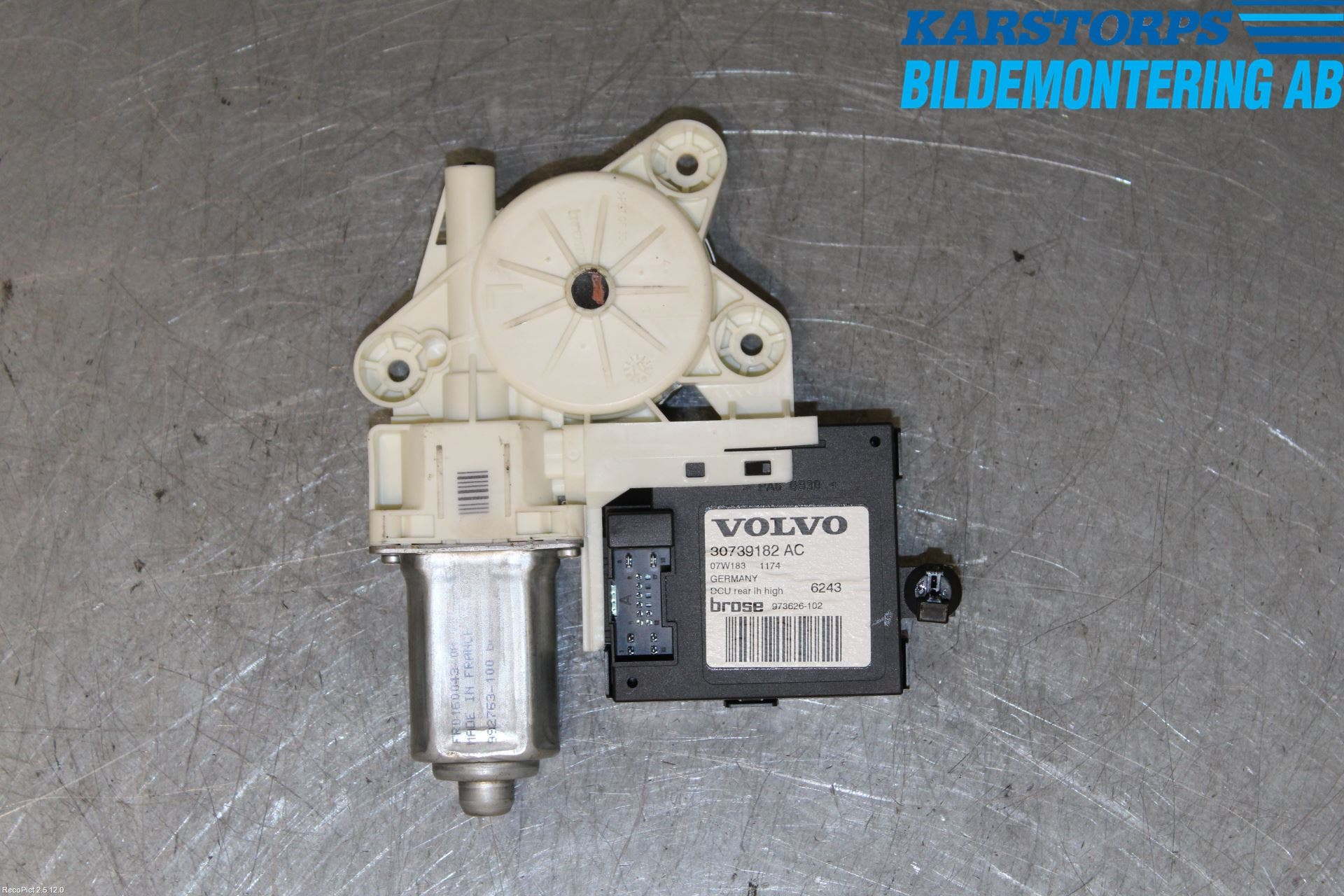 Volvo S40 04-07 Fönsterhissmotor