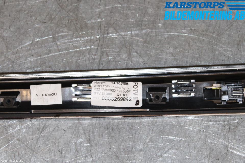 Mercedes-Benz MB S-KLASS (W221) 05-13 Dörr Dekorlist Bak Vä