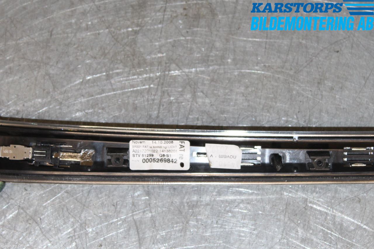 Mercedes-Benz MB S-KLASS (W221) 05-13 Dörr Dekorlist Fram Hö