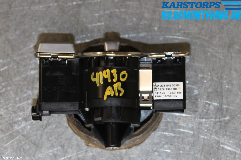 Mercedes-Benz MB S-KLASS (W221) 05-13 Strömställare Ljus