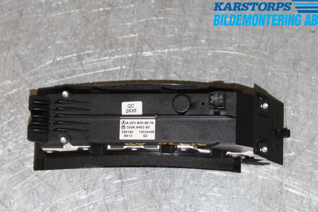 Mercedes-Benz MB S-KLASS (W221) 05-13 Strömställare Antispinn