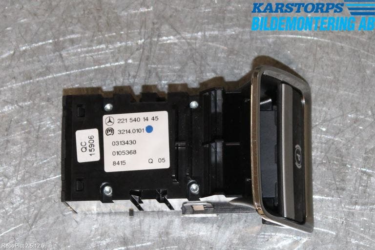 Mercedes-Benz MB S-KLASS (W221) 05-13 Strömställare Parkeringsbroms