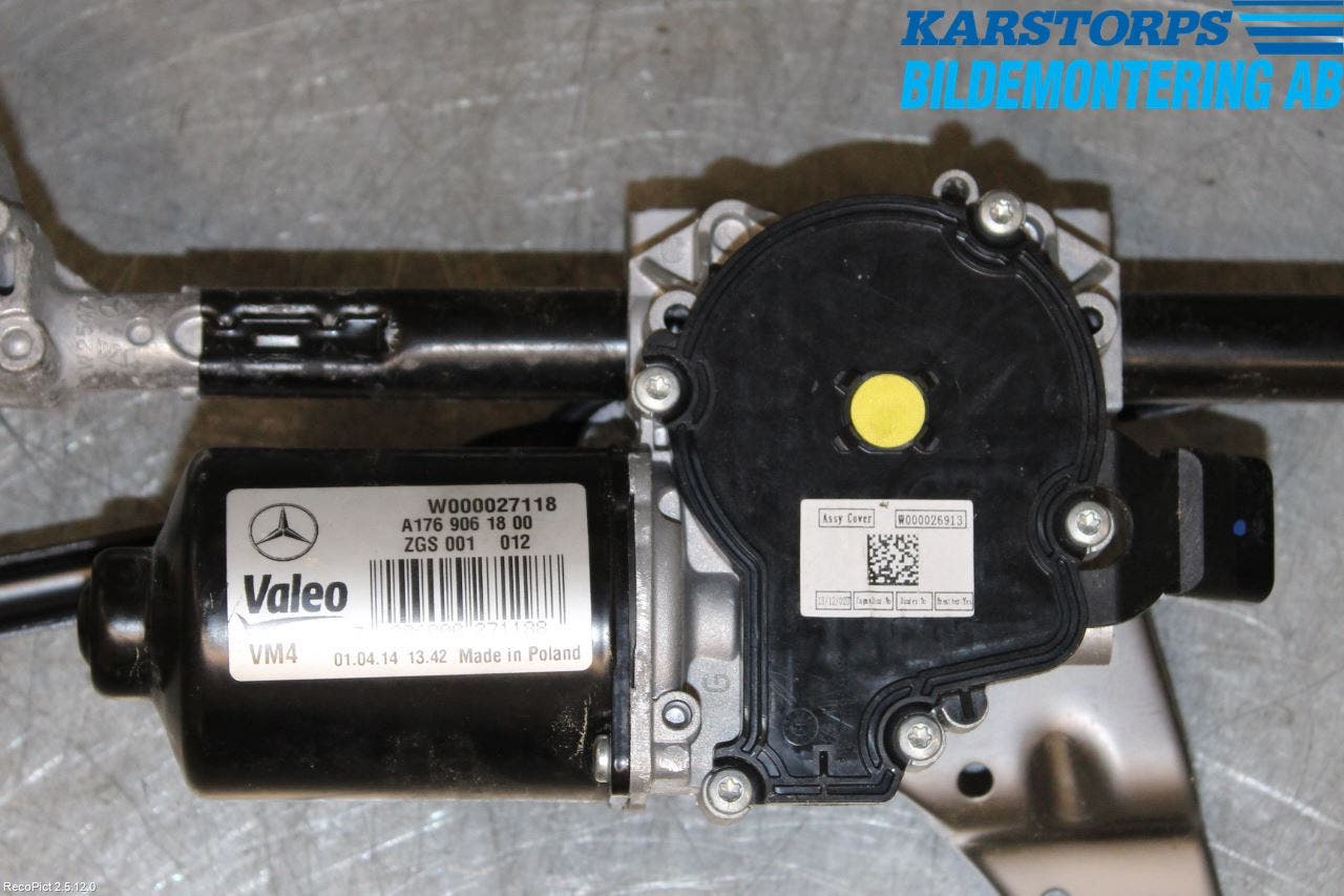 Mercedes-Benz MB A-KLASS (W176) 13-18 Torkarmekanism Vindruta