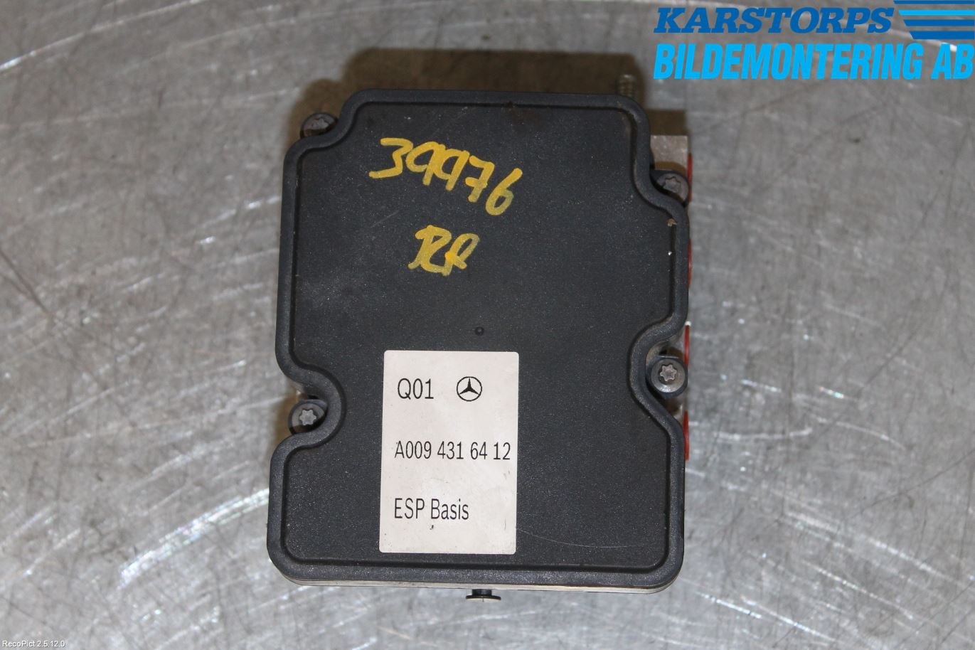 Mercedes-Benz MB A-KLASS (W176) 13-18 Abs Hydraulaggregat