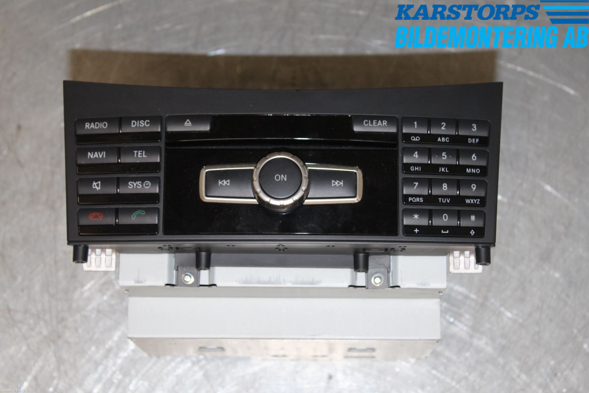 Mercedes-Benz MB E-KLASS (W212) 09-16 Cd Radio - Multimediapanel