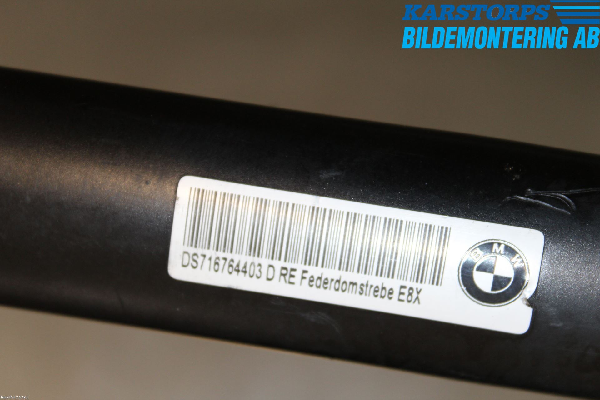 BMW 1 E87/81 5D/3D 03-11 Fjäderbensstag