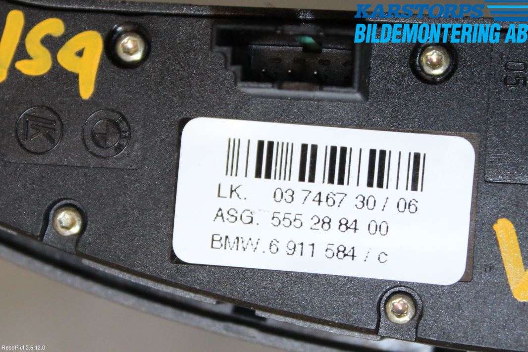 BMW 7 E65/66    00-08 Spak-Rattreglage Radio