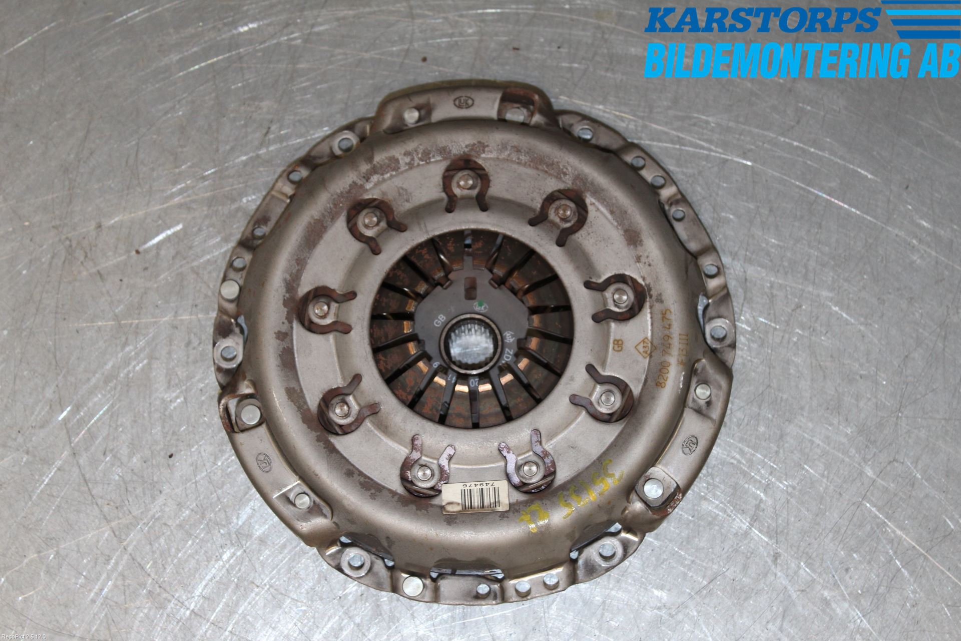 Renault MEGANE III 09-15 Koppling-Lamell