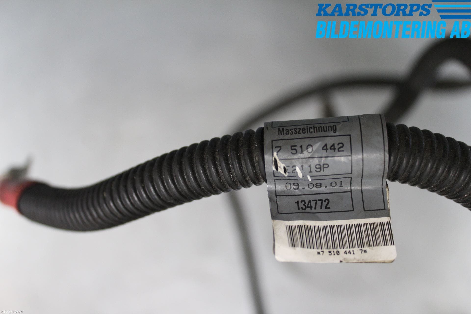 BMW 7 E65/66    00-08 Batterikabel