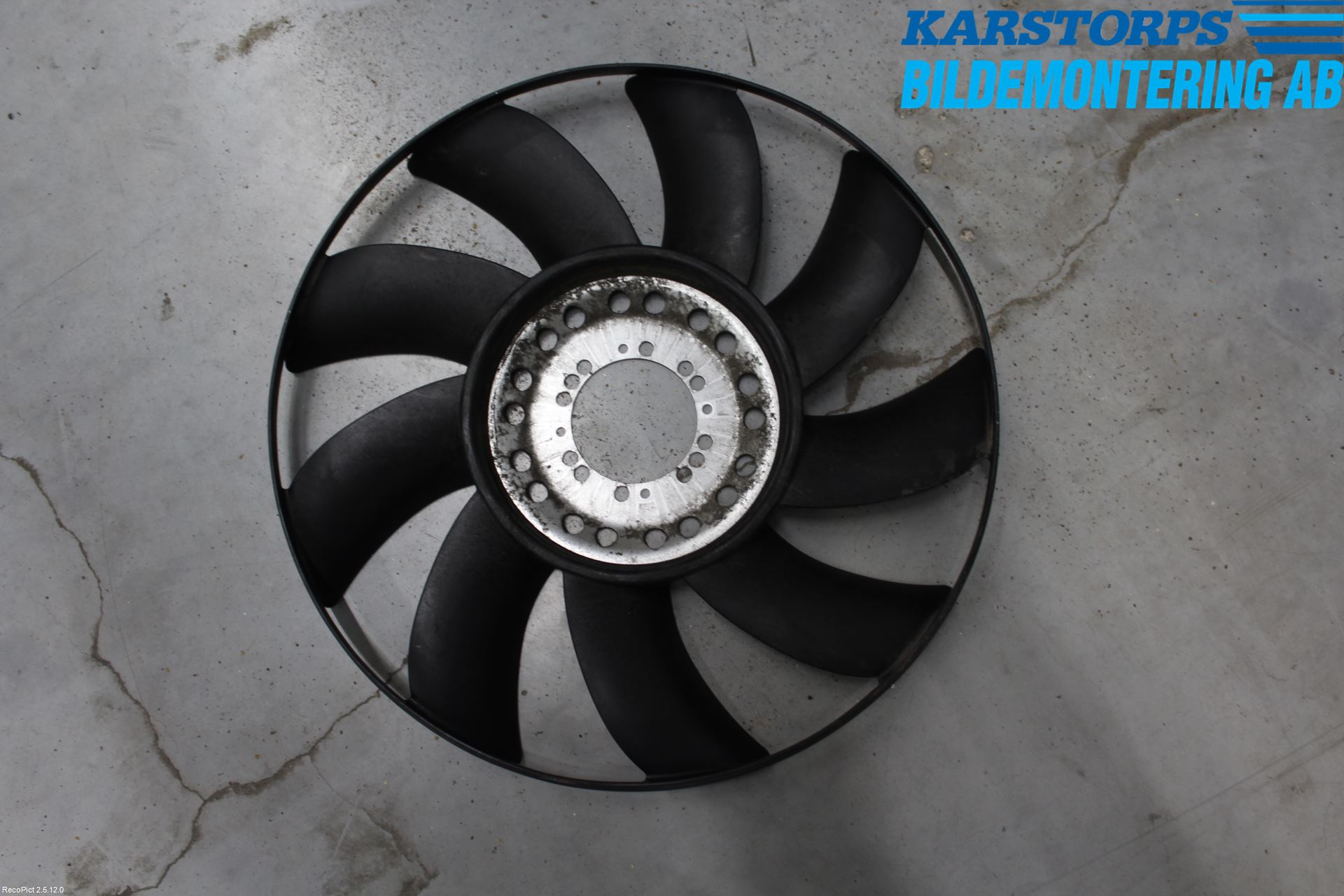 BMW 7 E65/66    00-08 Kylfläkt-Vinge