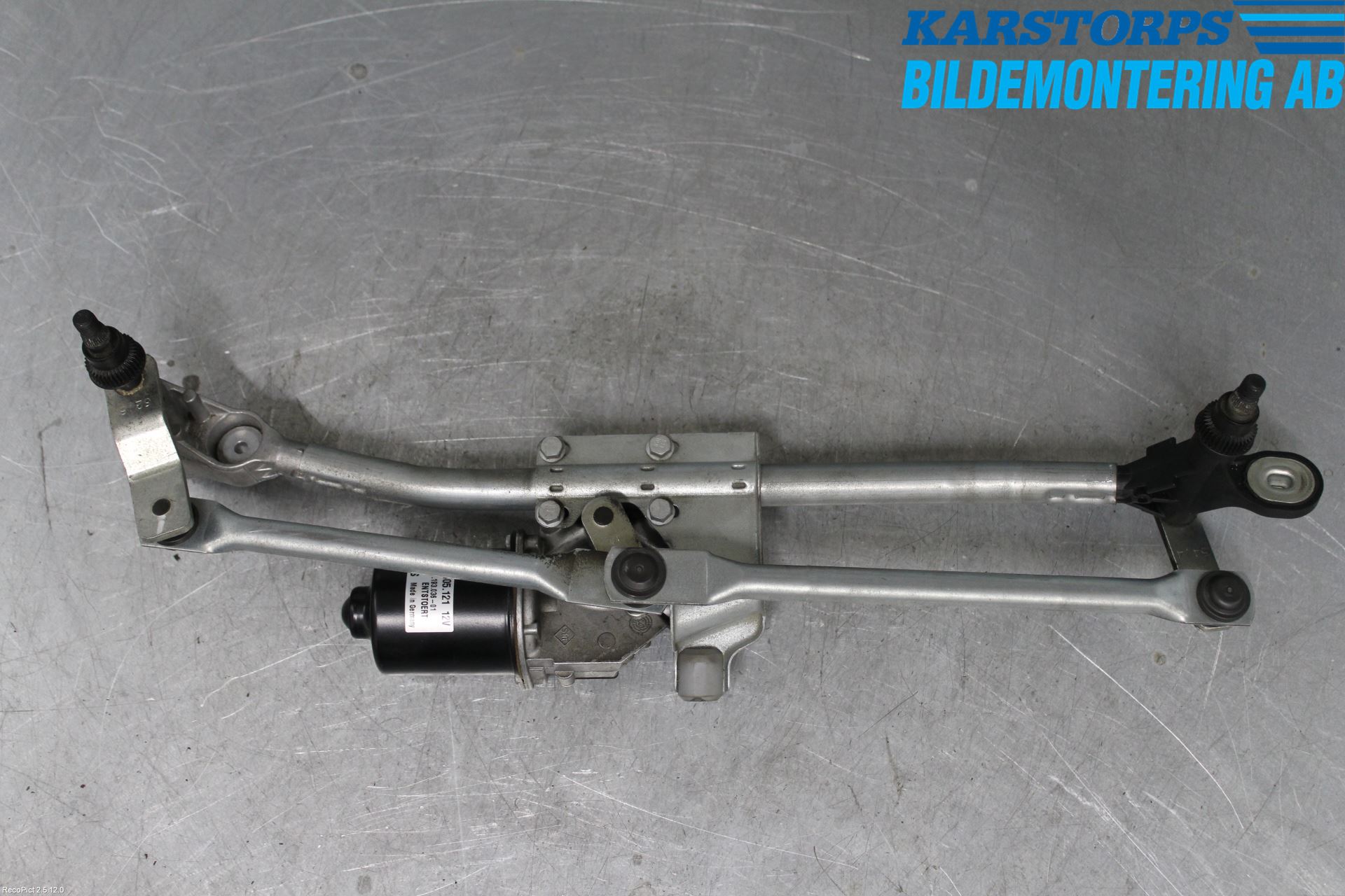 BMW 1 E87/81 5D/3D 03-11 Torkarmekanism Vindruta