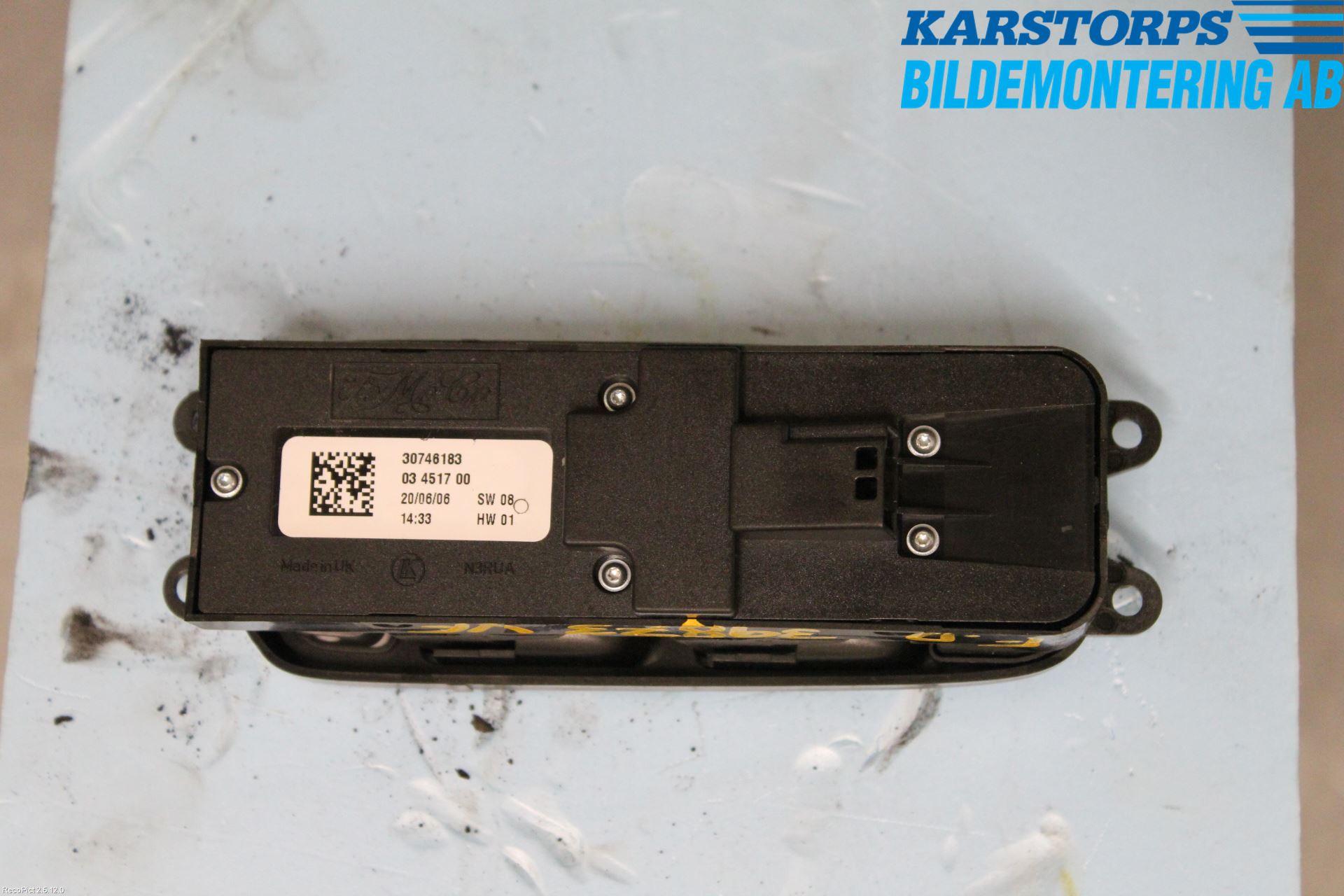 Volvo S40 04-07 Strömställare Elhiss