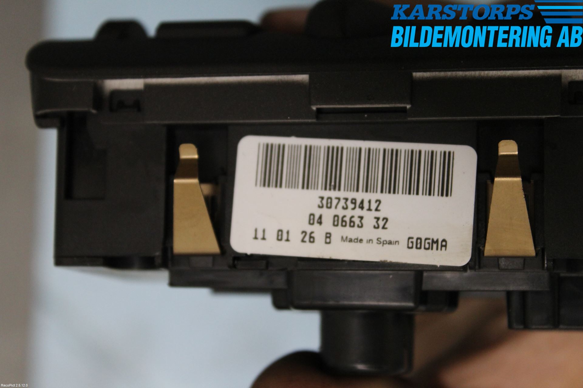 Volvo XC60 09-13 Strömställare Ljus