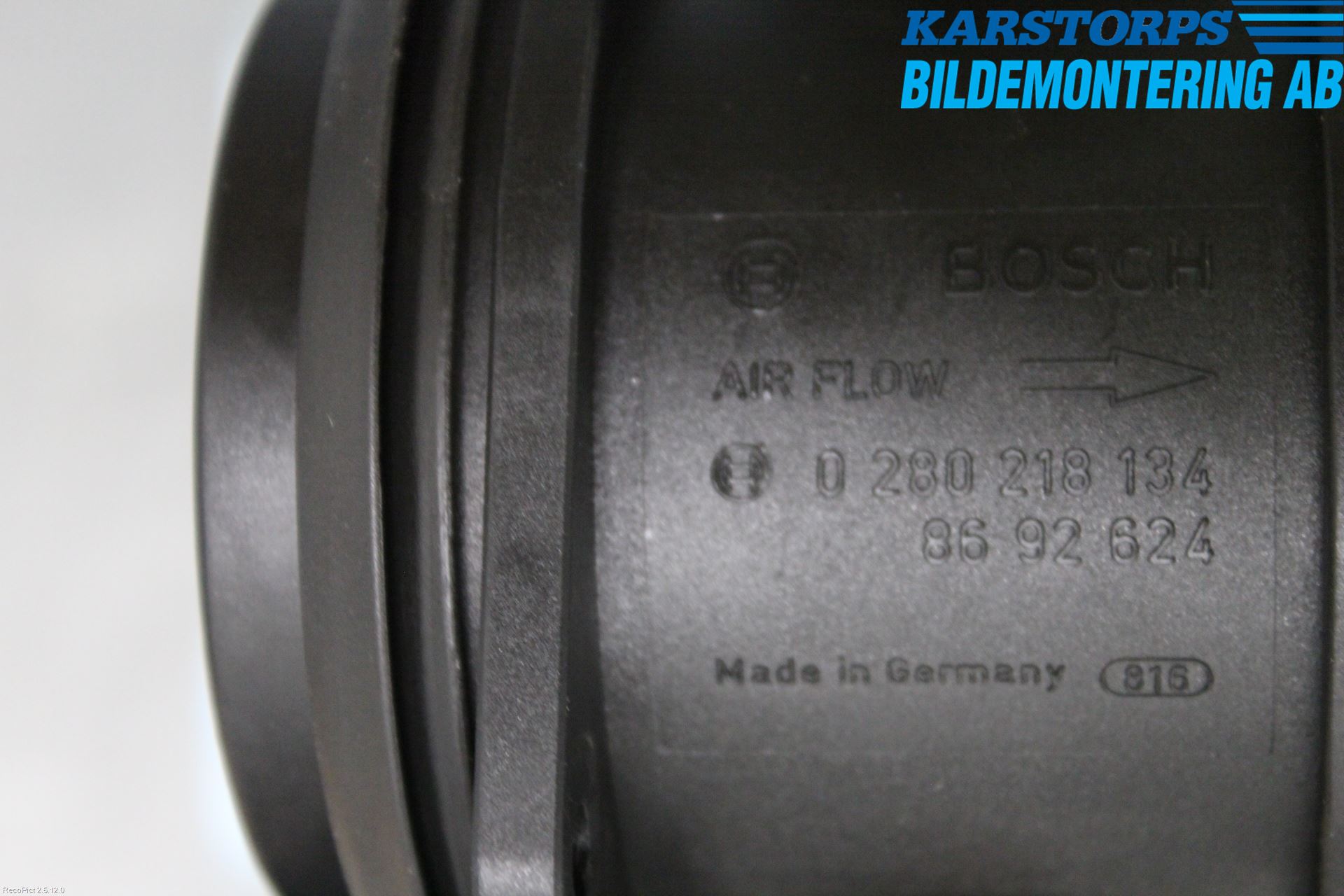 Volvo V50 08-12 Injluftmassamätare