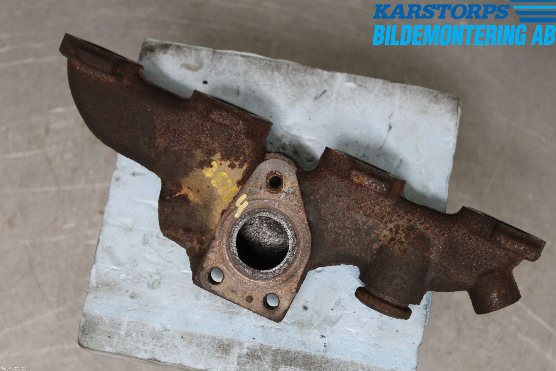 Renault MEGANE III 09-15 Grenrör Avgas