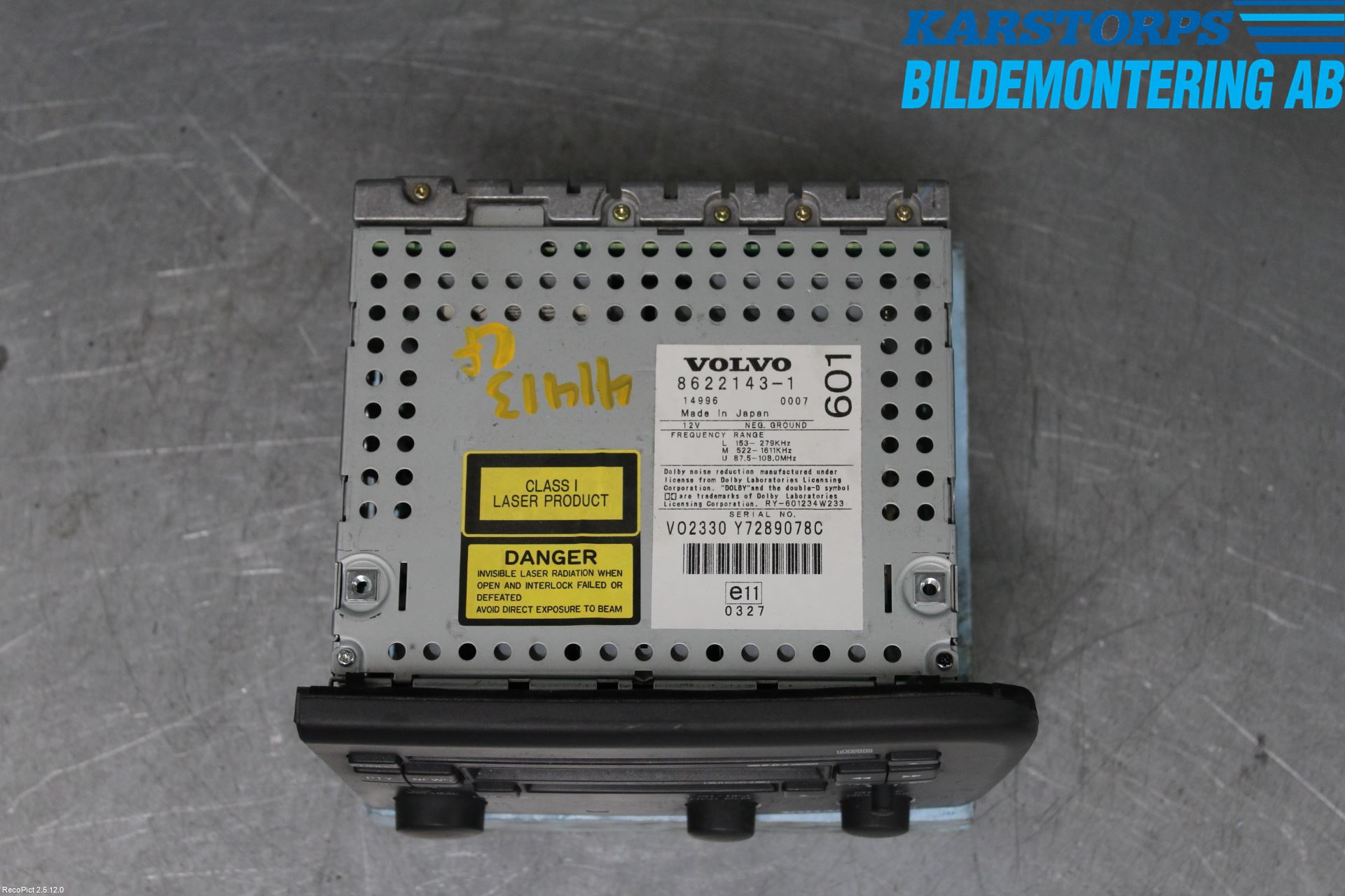 Volvo S80 99-03 Cd Radio - Multimediapanel