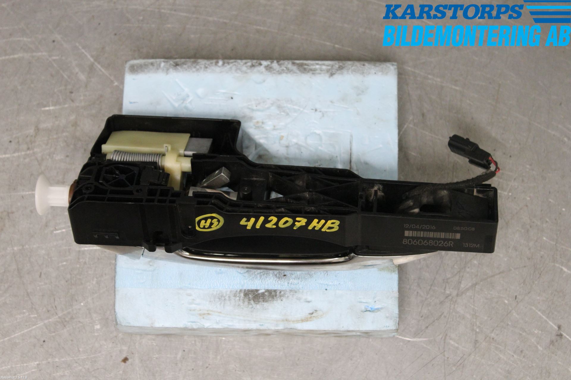 Renault TALISMAN 16-20 Dörrhandtag Yttre Hö