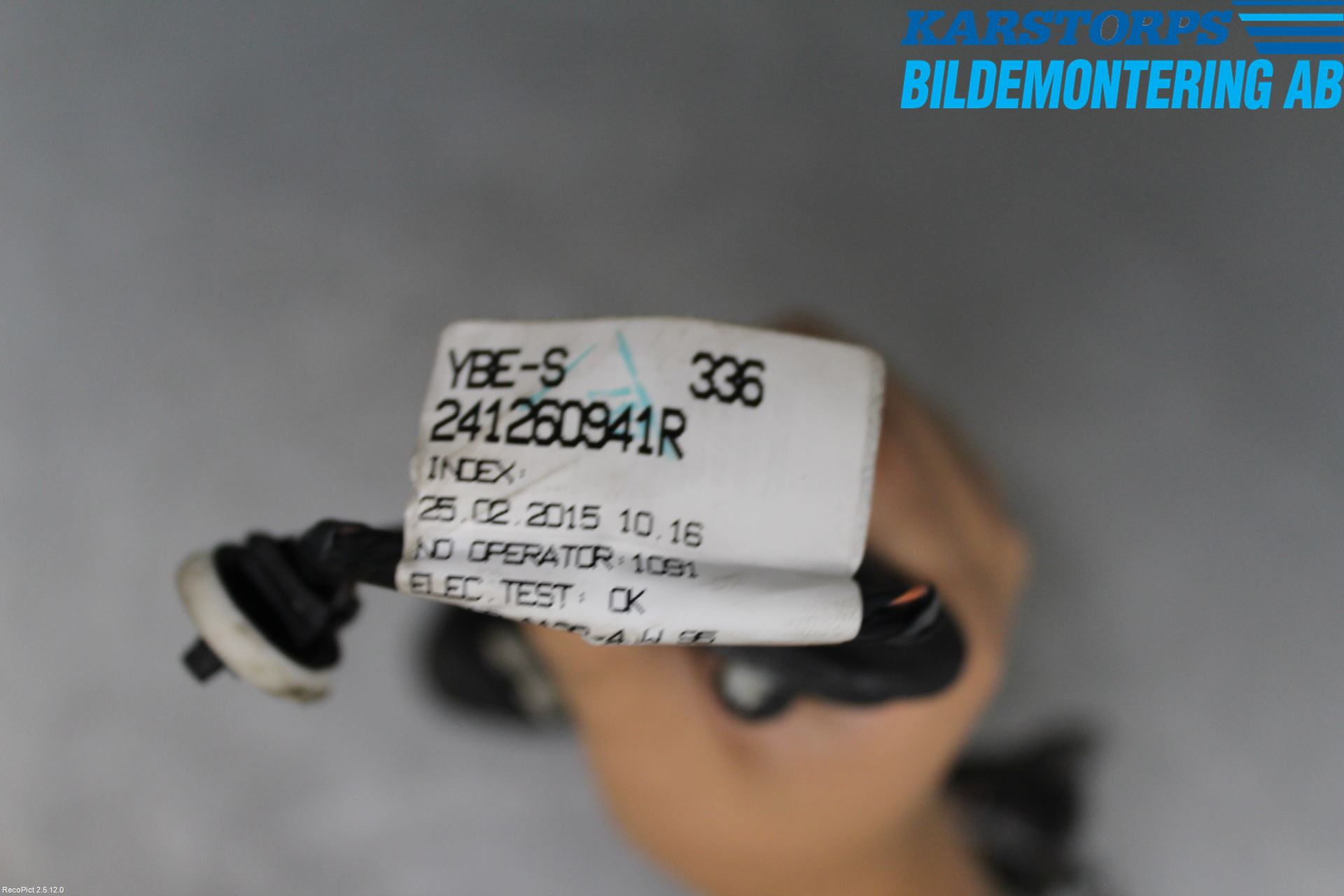 Renault MEGANE III 09-15 Kabelhärva