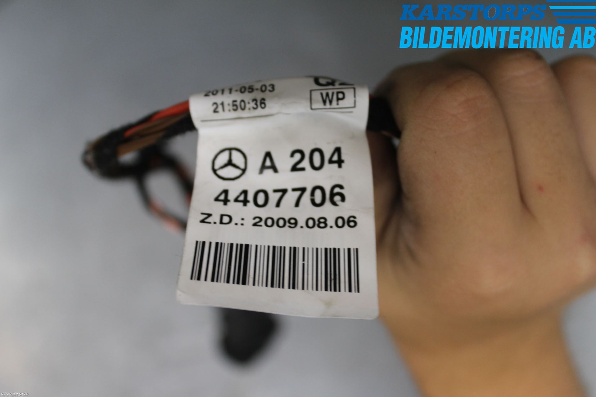 Mercedes-Benz MB C-KLASS (W204) 07-15 Kabelhärva