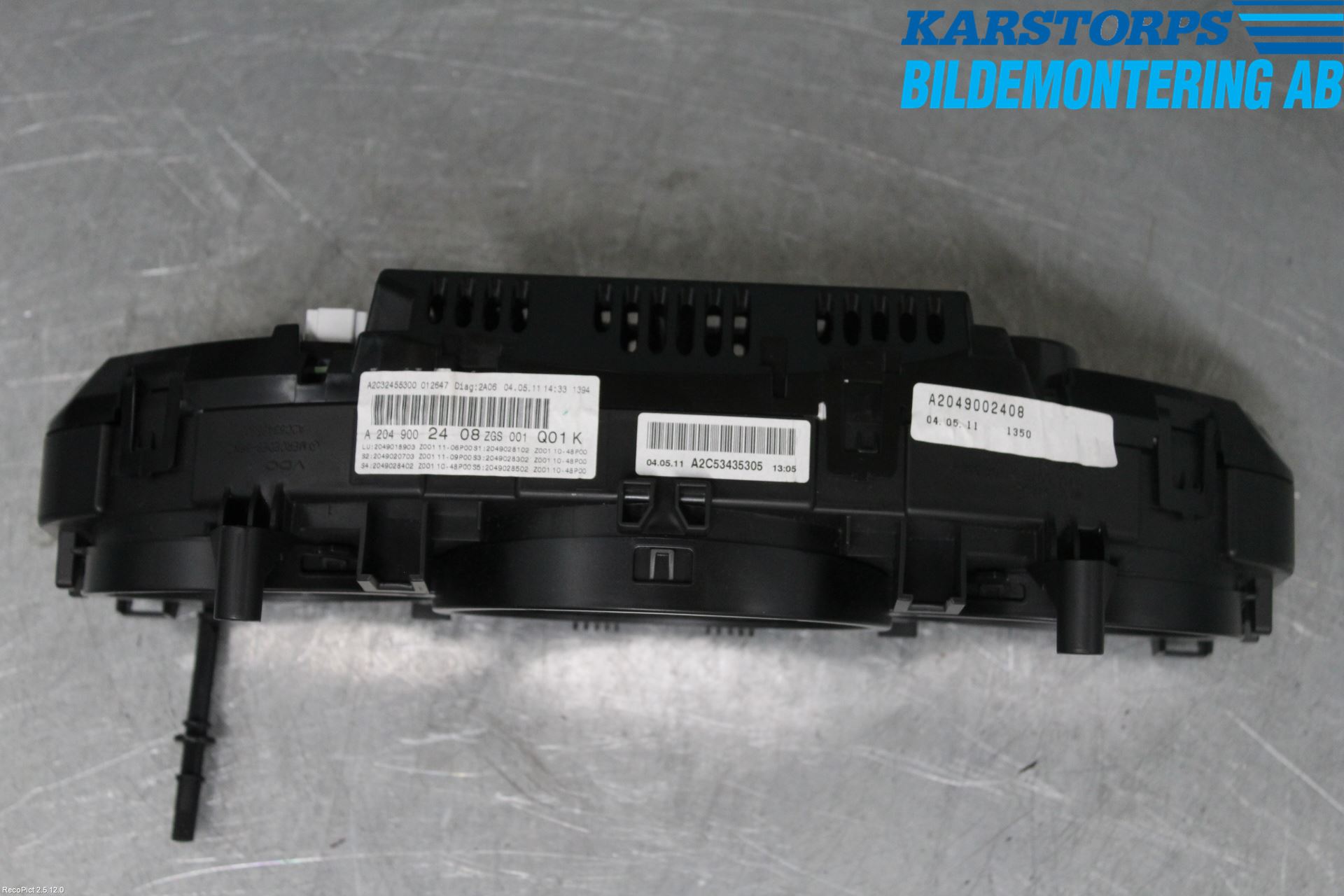 Mercedes-Benz MB C-KLASS (W204) 07-15 Instrument Komb