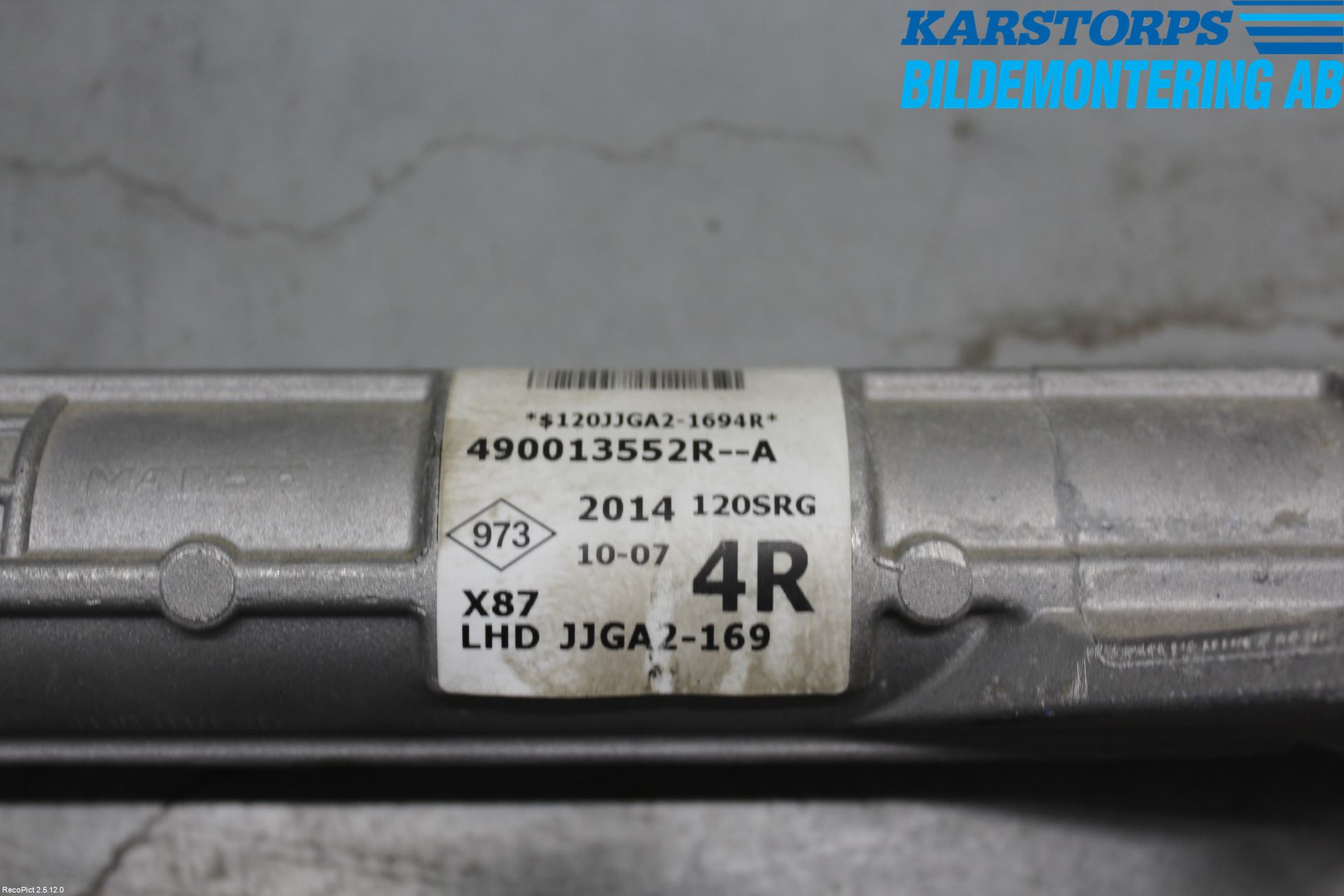 Renault CAPTUR 13-19 Styrväxel-Snäcka