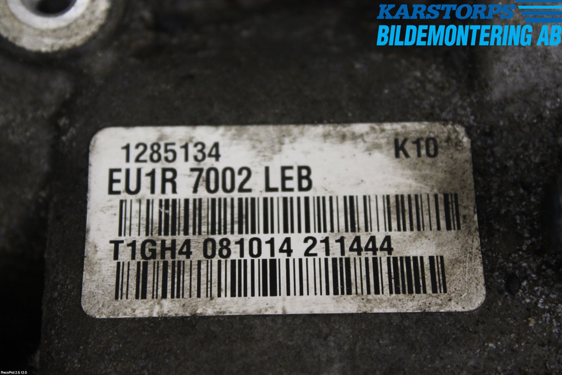 Volvo V40 12-19 Växellåda Man 6 Vxl