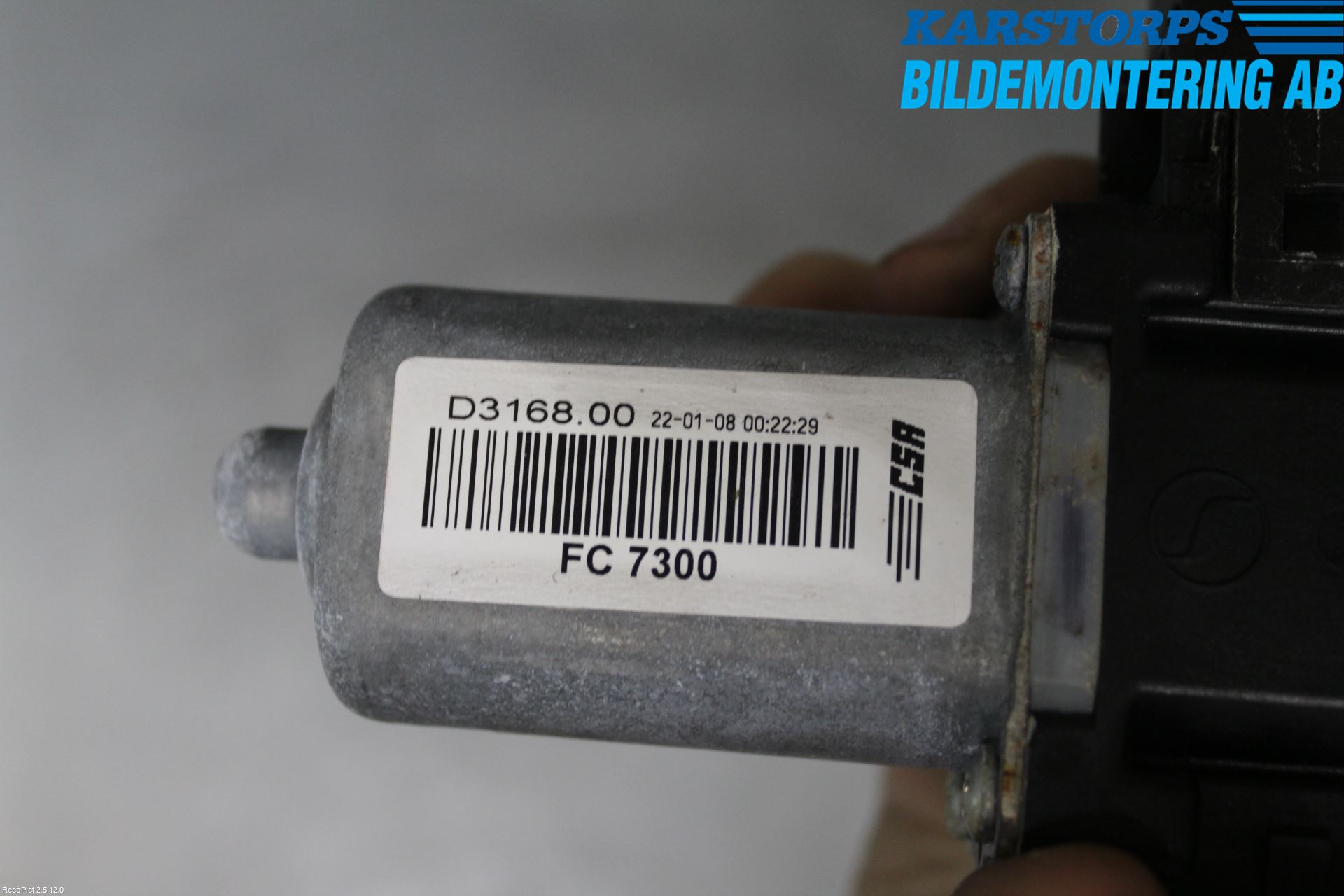 Jaguar XF 08-15 Fönsterhiss El Kompl