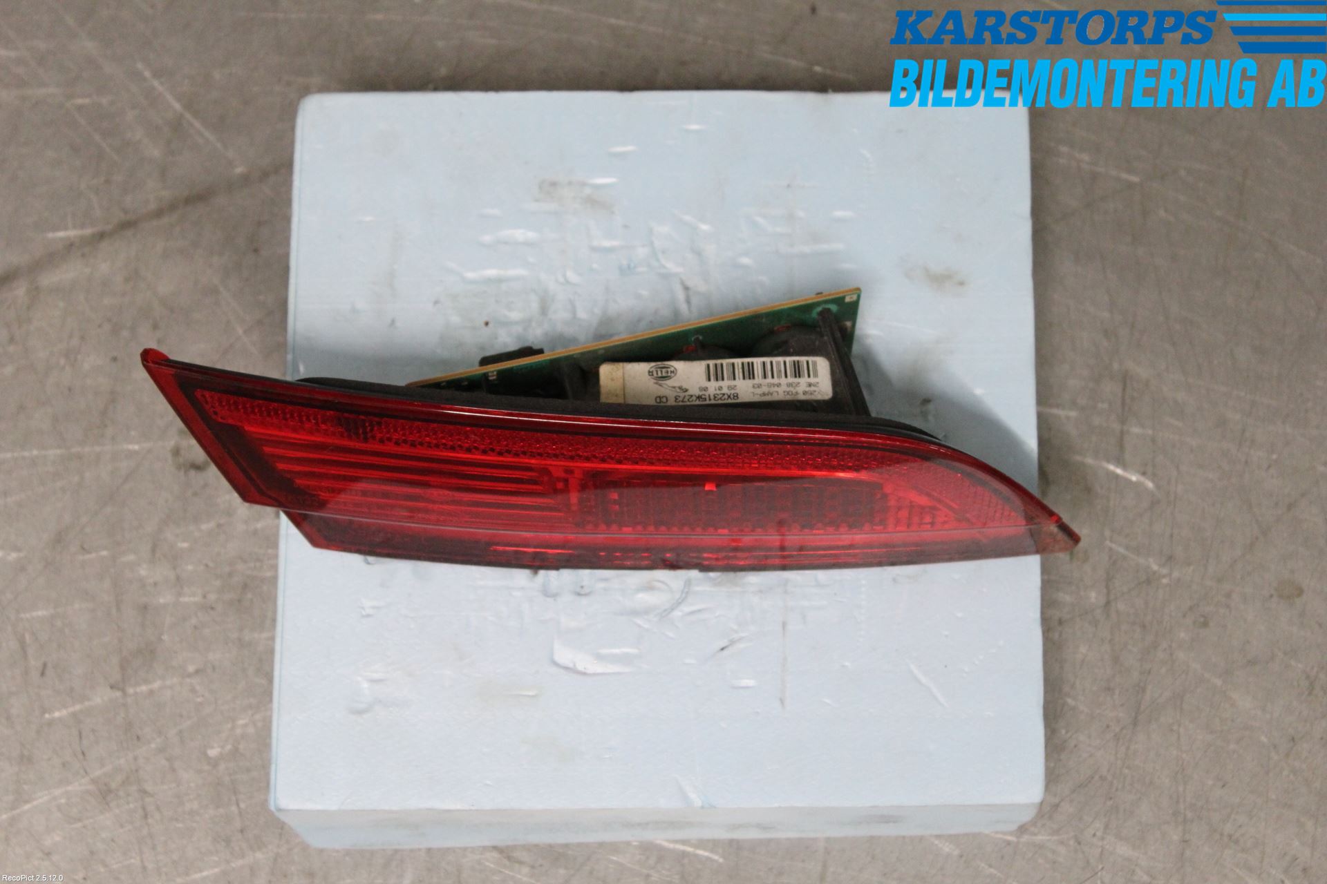 Jaguar XF 08-15 Bakljus Lucka Vä