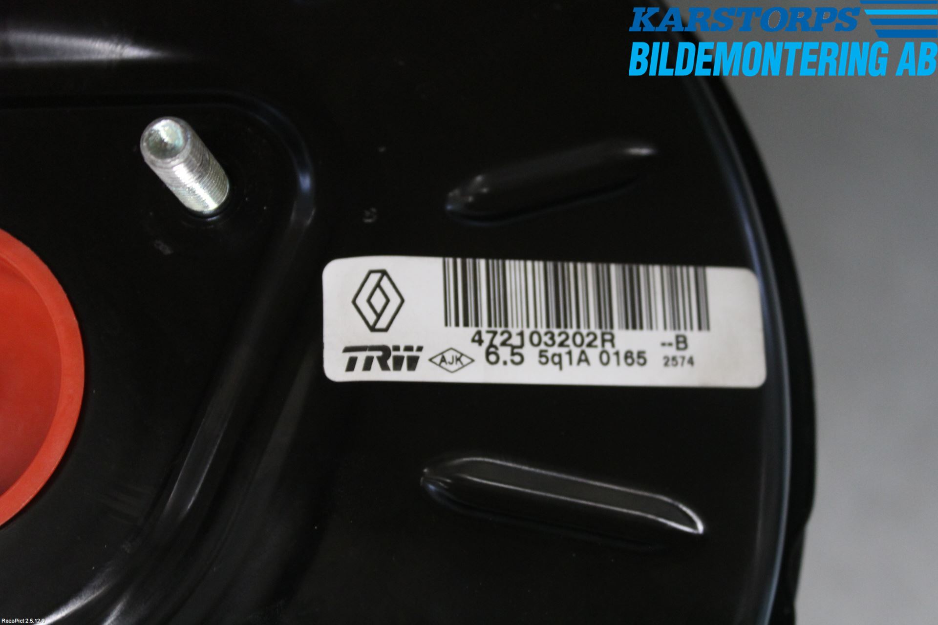 Renault CAPTUR 13-19 Bromsservo