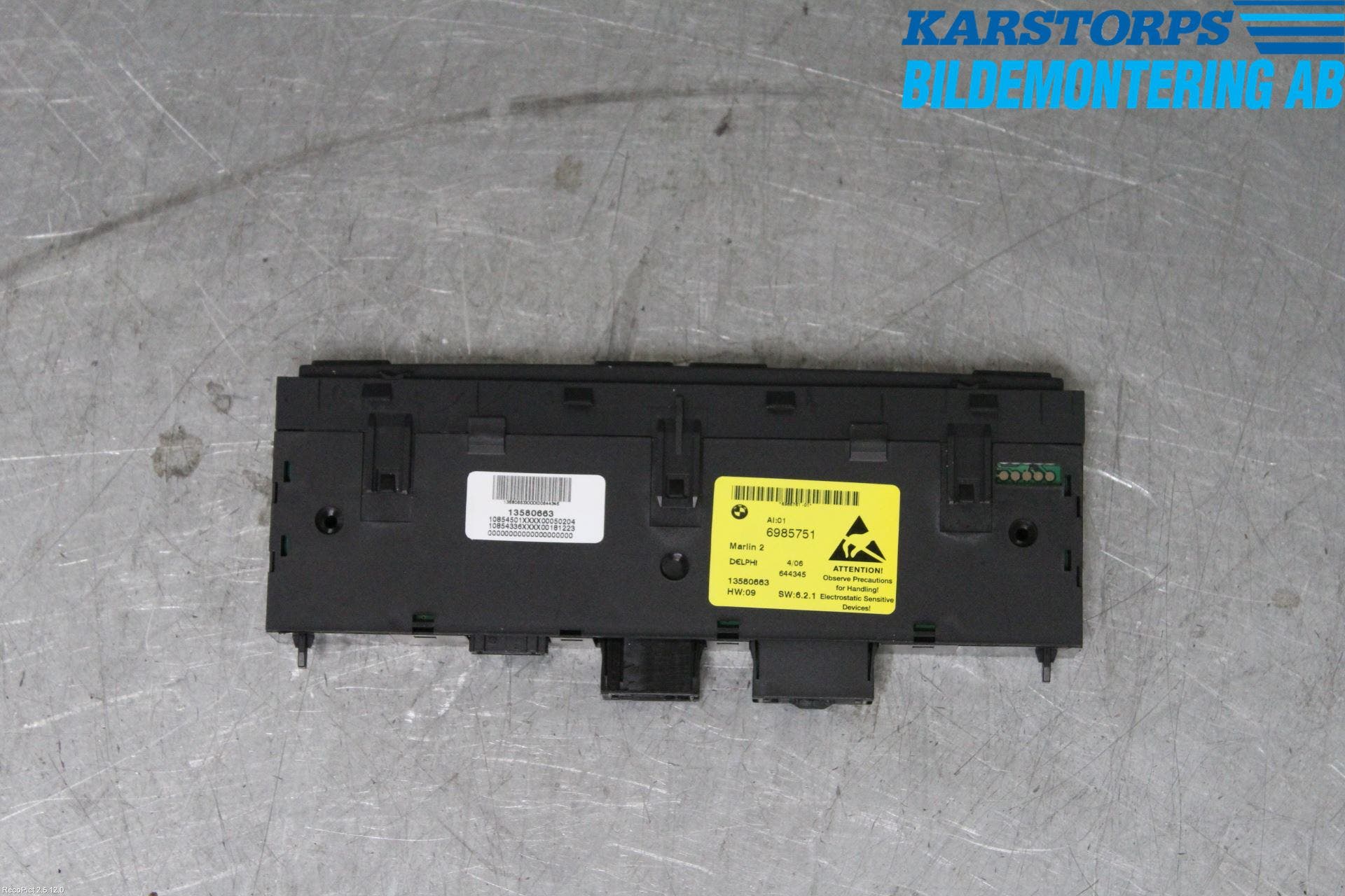 BMW 5 E60/61 Sed/Tou 02-10 Strömställare Multifunktion