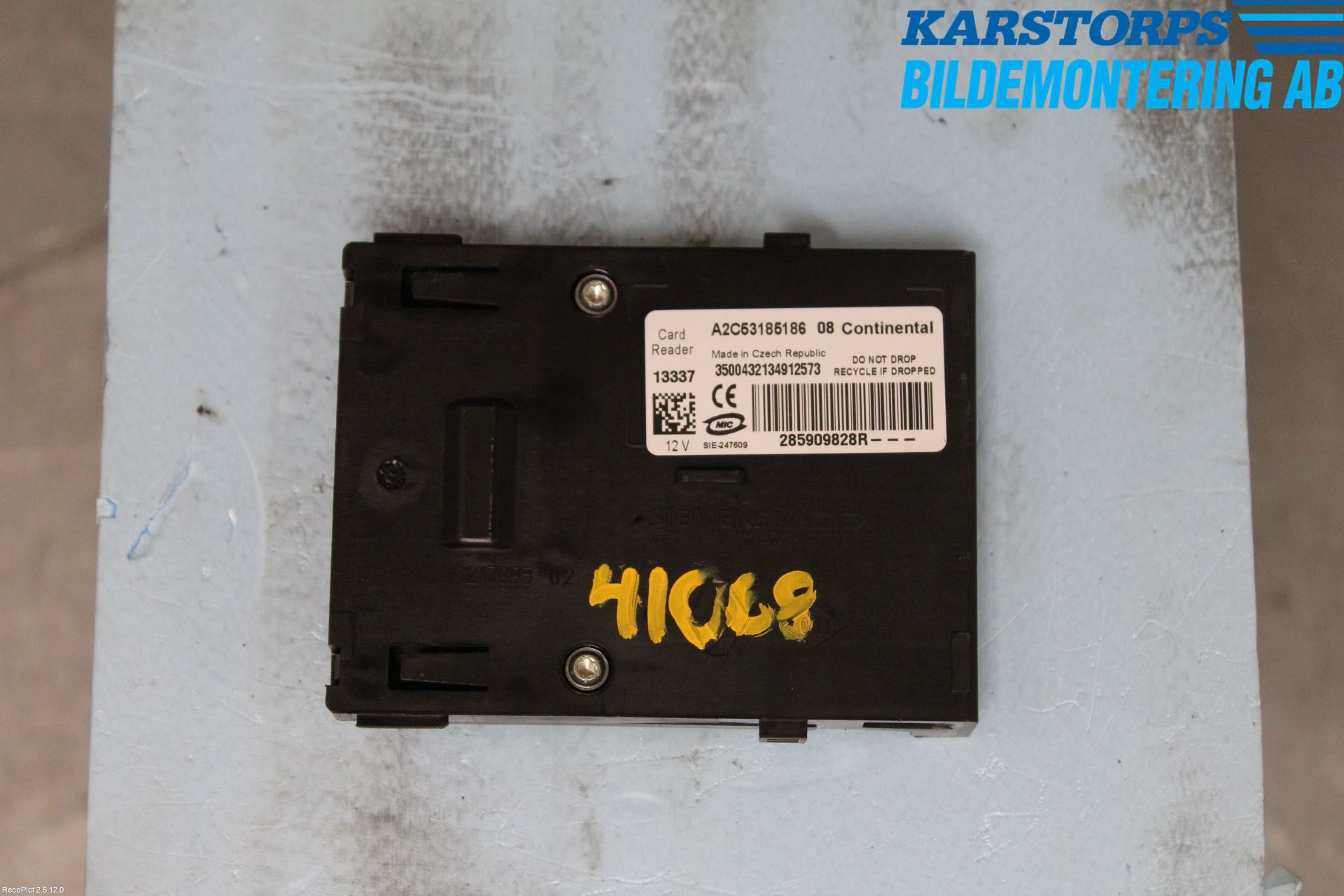 Renault MEGANE III 09-15 Tändlås