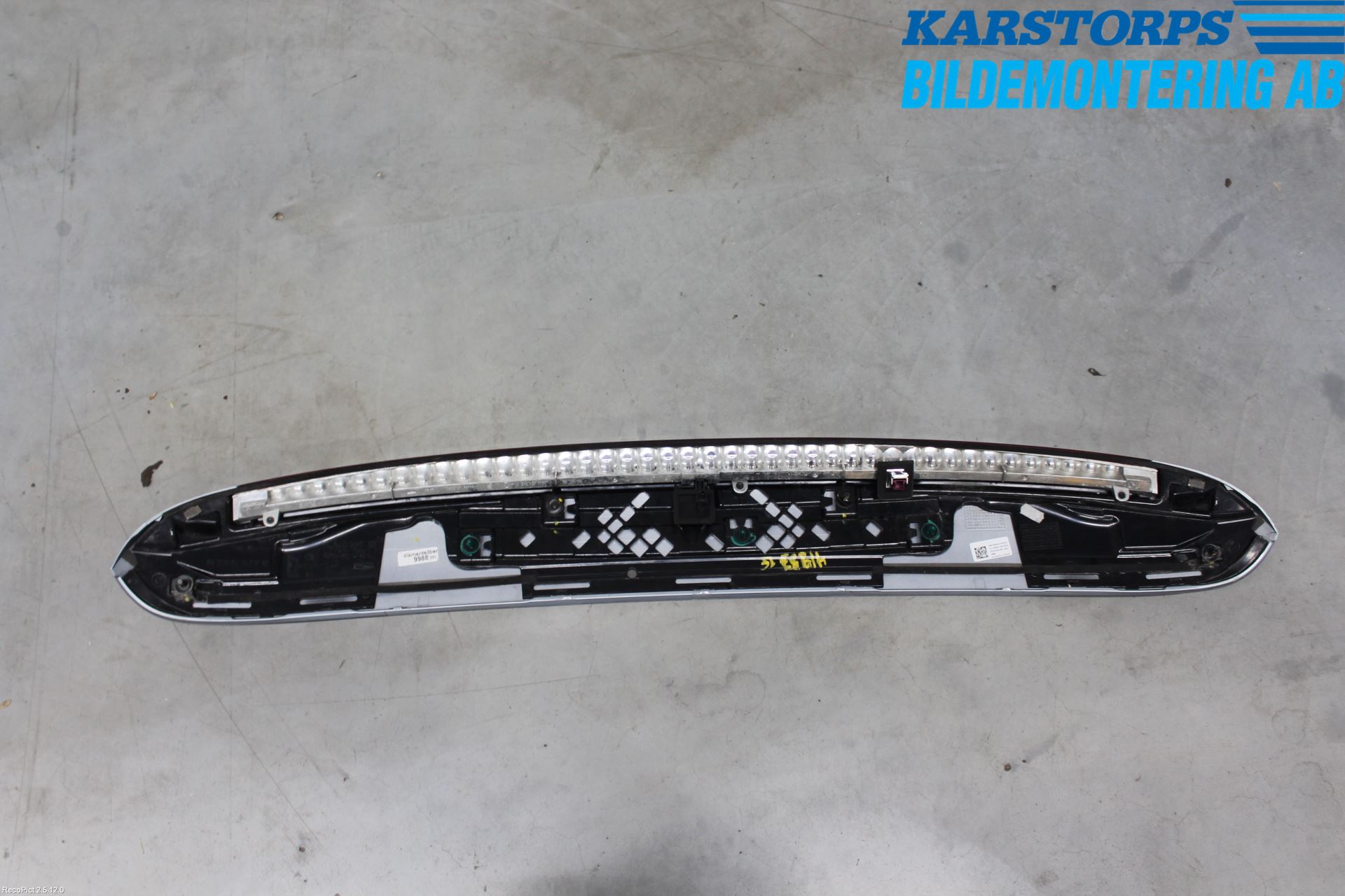 Mercedes-Benz MB E-KLASS (W212) 09-16 Spoiler Baklucka
