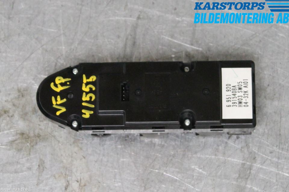 BMW 5 E60/61 Sed/Tou 02-10 Strömställare Elhiss