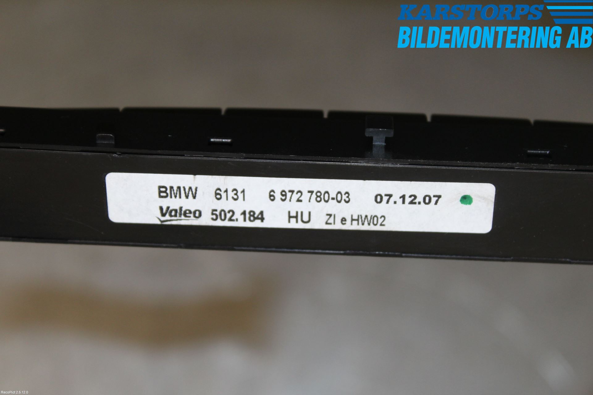 BMW X5 E70 07-13 Strömställare Multifunktion