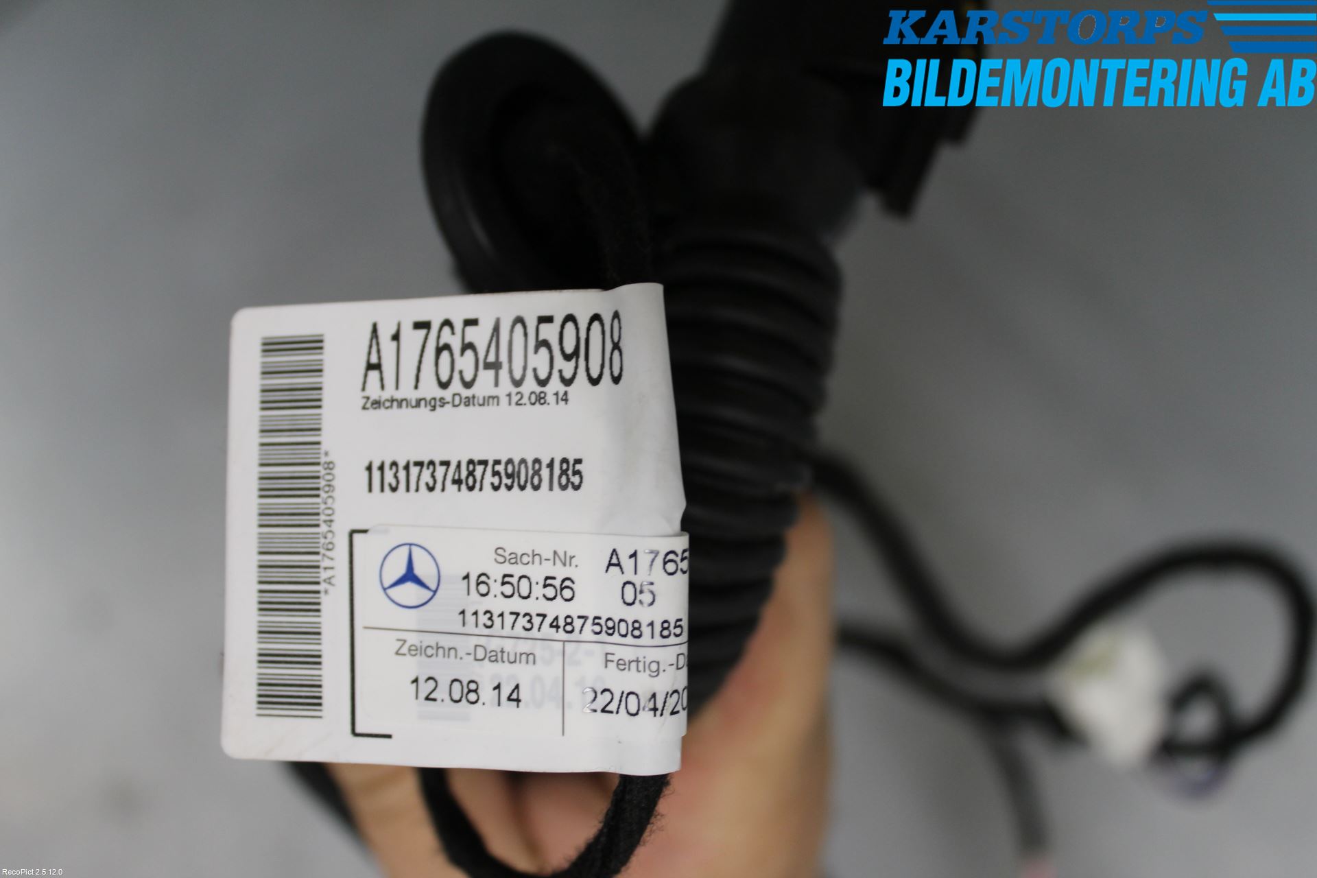 Mercedes-Benz MB A-KLASS (W176) 13-18 Kabelhärva