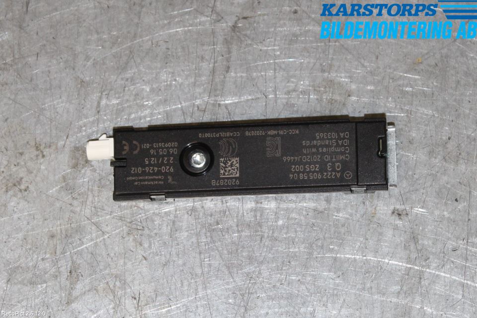 Mercedes-Benz MB A-KLASS (W176) 13-18 Antennförstärkare