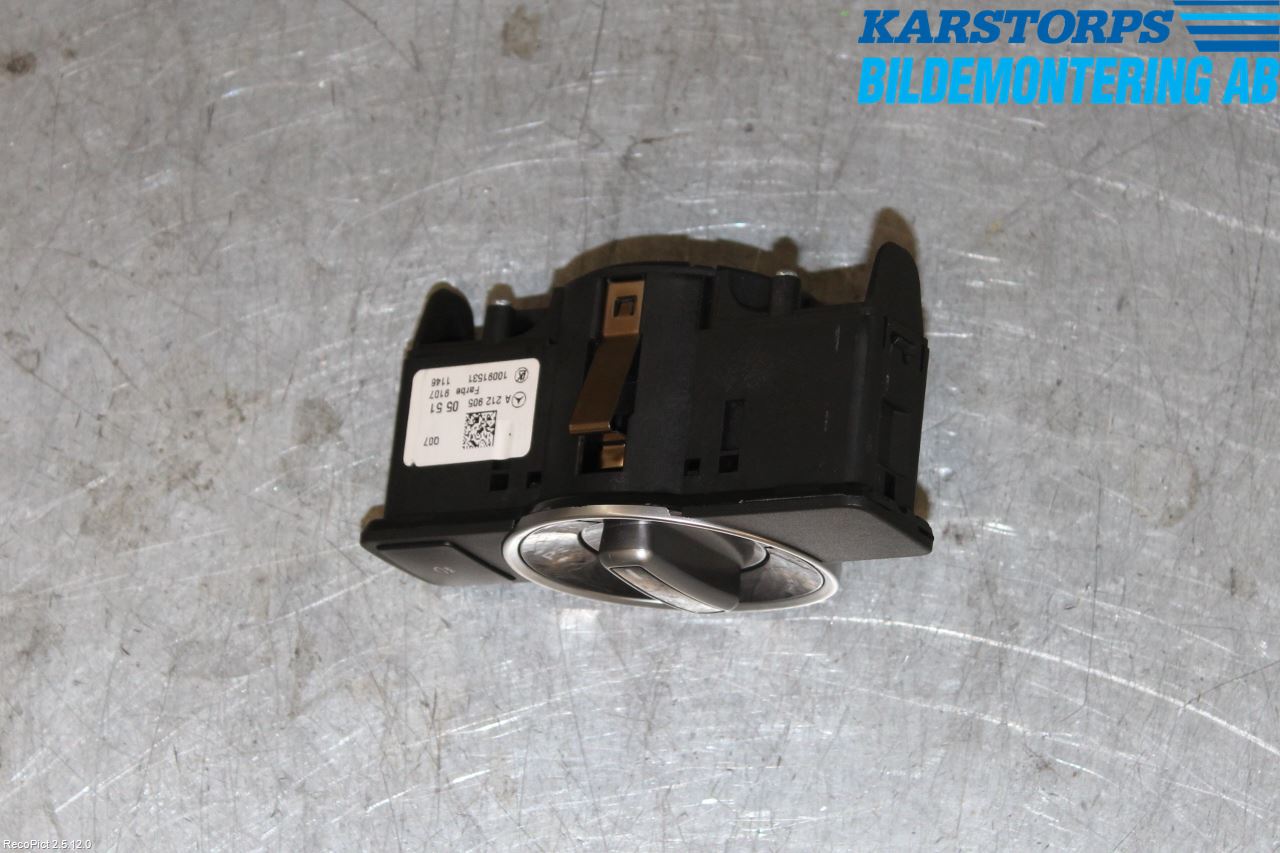 Mercedes-Benz MB A-KLASS (W176) 13-18 Strömställare Ljus