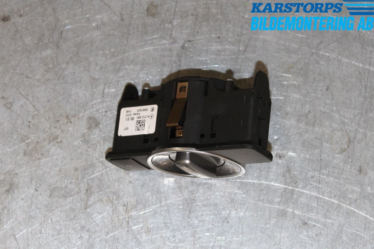 Mercedes-Benz MB A-KLASS (W176) 13-18 Strömställare Ljus