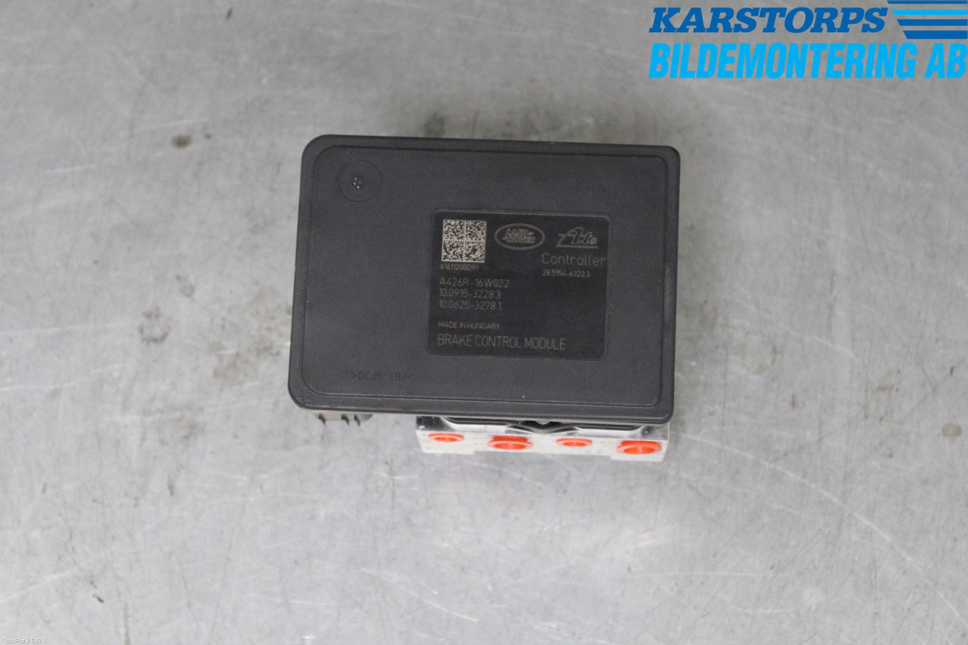 Landrover LAND ROVER RANGE ROVER EVOQUE (L538) 11-18 Abs Hydraulaggregat