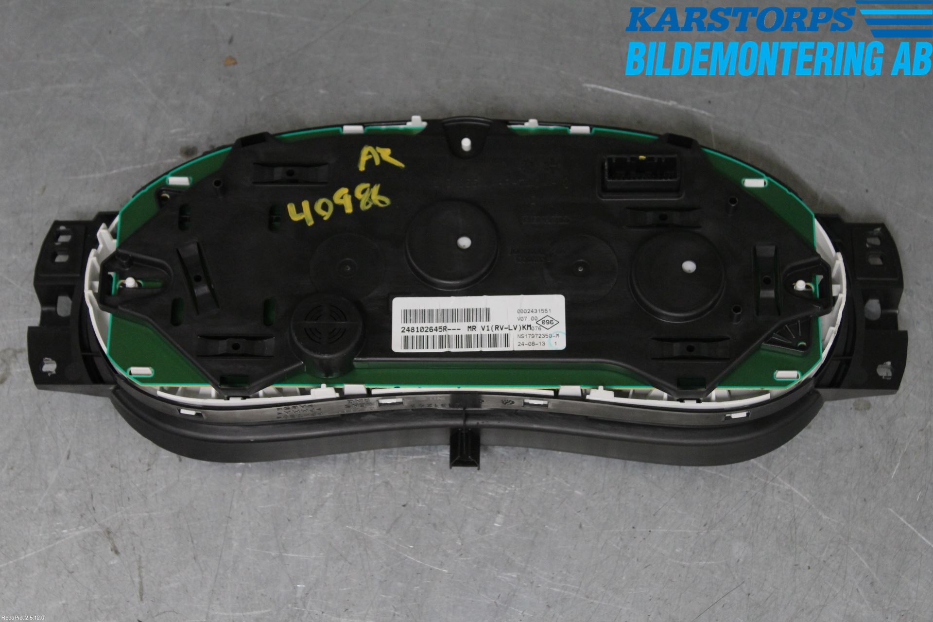 Dacia LODGY 12-18 Instrument Komb