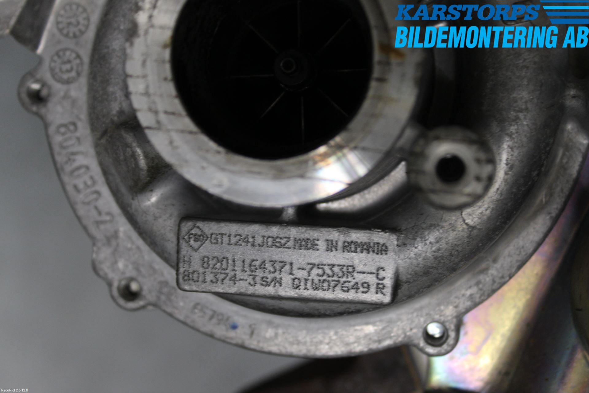 Renault CLIO IV 12-16 Turboaggregat